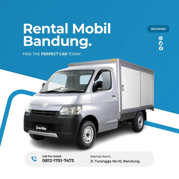 Sewa Mobil Bandung - Gran Max Box