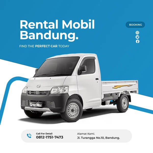 Sewa Mobil Bandung - Grand Max Pick Up
