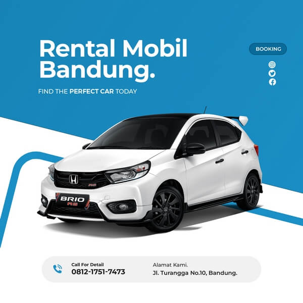 Sewa Mobil Bandung - Honda Brio