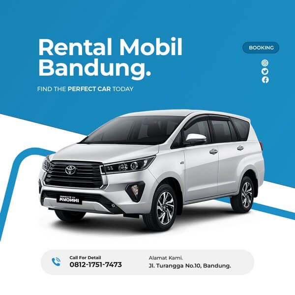 Sewa Mobil Bandung - Innova Riborn