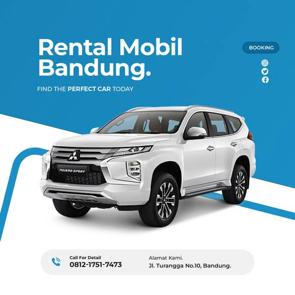 Sewa Mobil Bandung - Pajero Sport