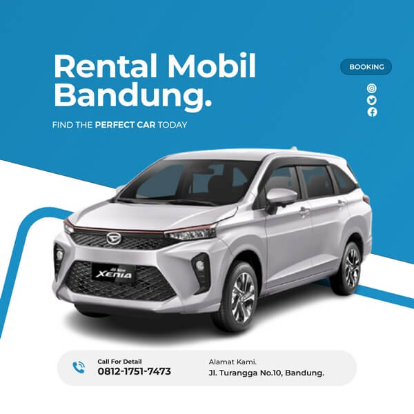 Sewa Mobil Bandung - Xenia